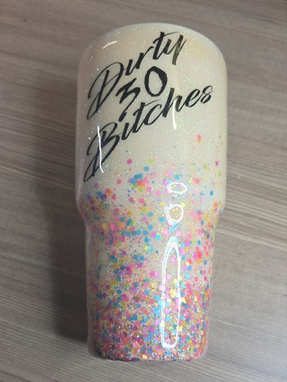 Custom No F*cks Given Dirty 30 Tumbler - Picture 2 of 3